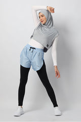 Veeta Short Pants - Legging - Baby Blue