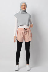 Veeta Short Pants - Legging - Pink Blush