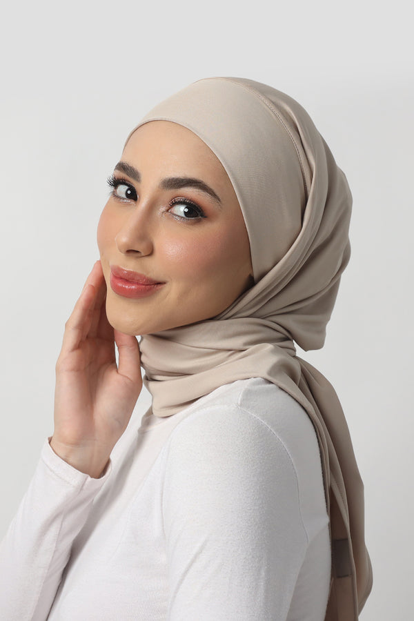 Mahveeca Hijab Instan - Almond