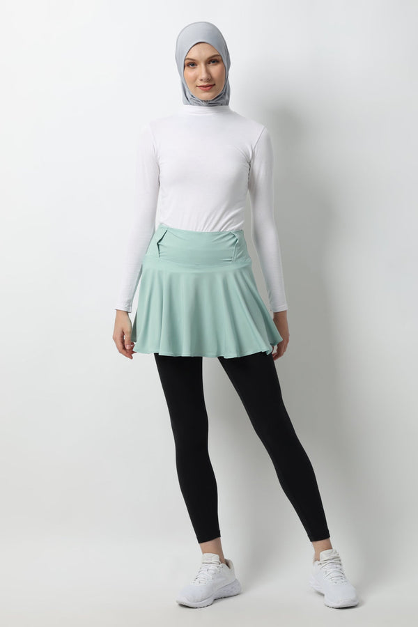 🎁 Selina Short-Skirt - Jadeite (100% off)