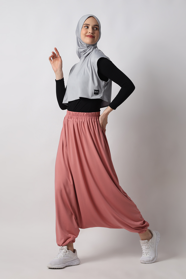 Shafiya Pants - Pink Salmon