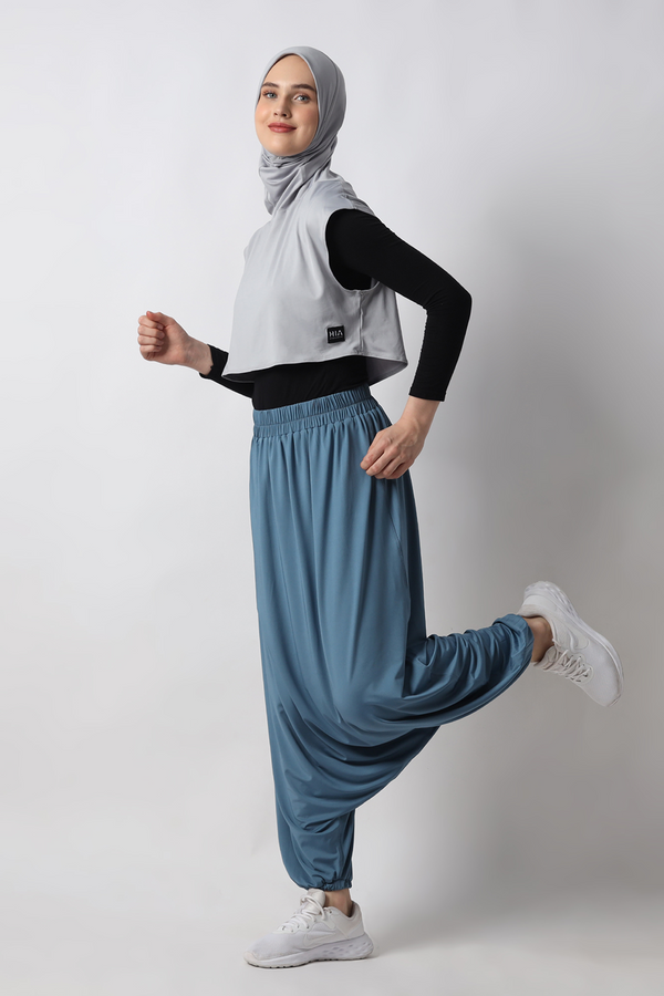 Shafiya Pants - Blue Stone