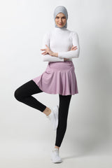 Selina Short-Skirt - Purple Jasper