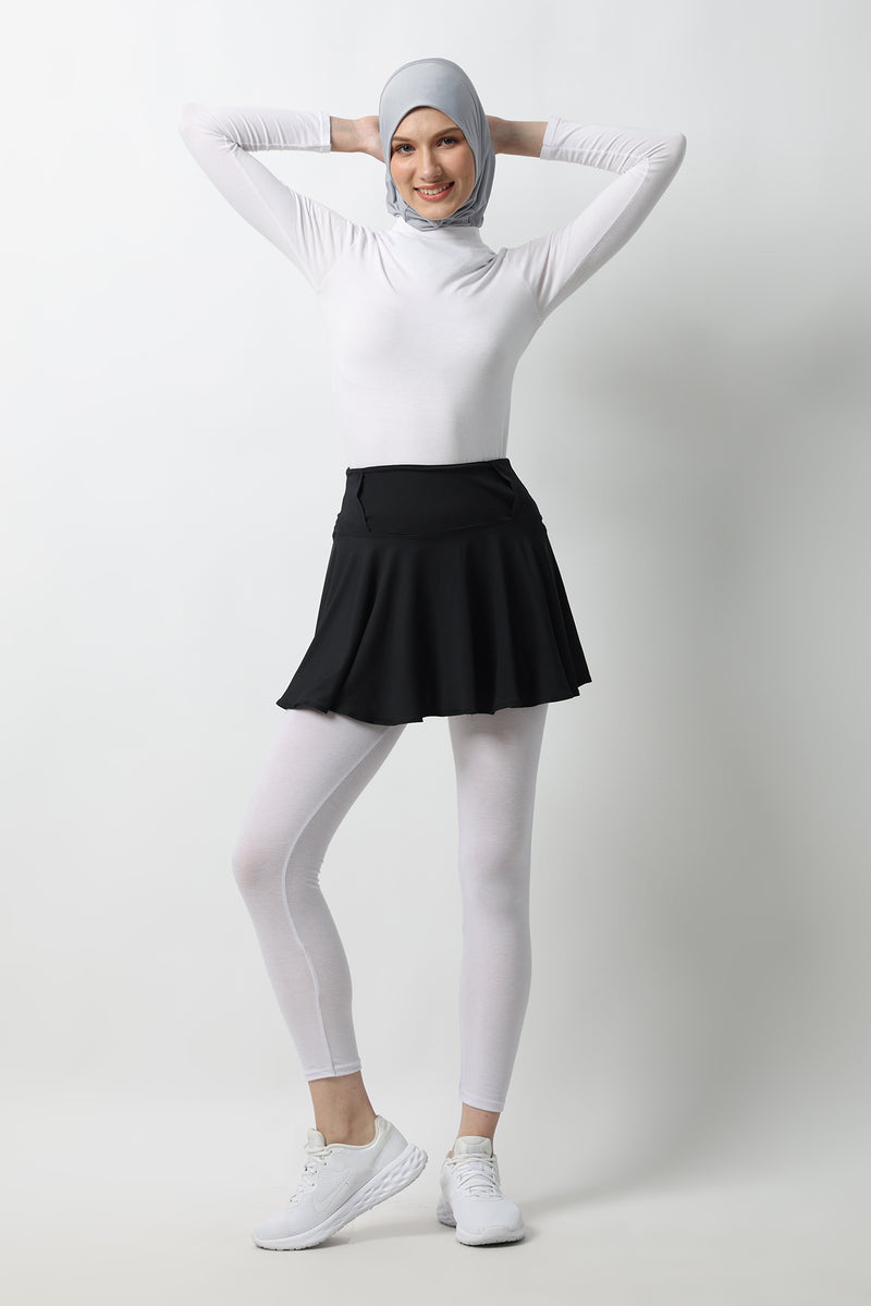 Selina Short-Skirt - Black