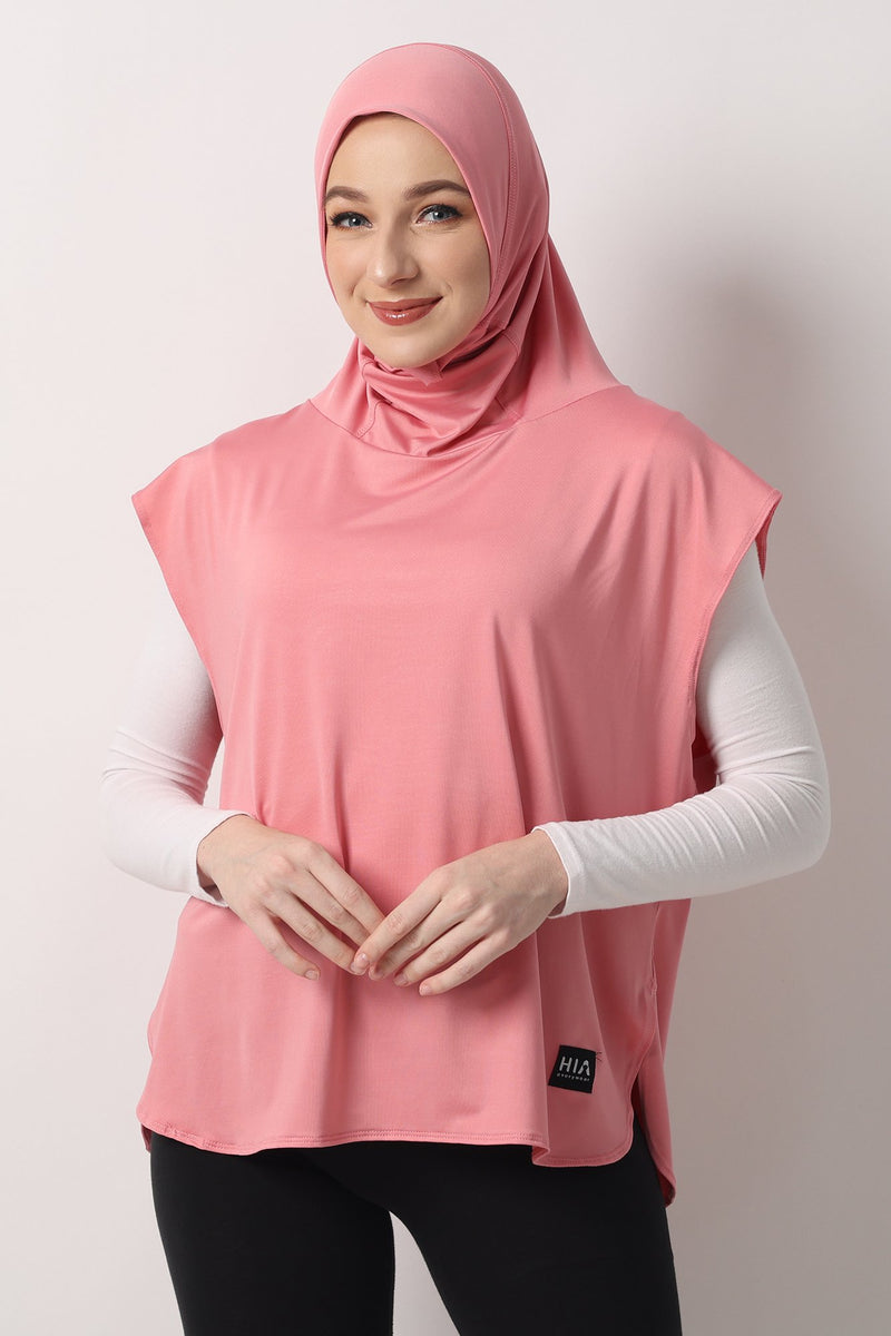 Ayessa Sport Hijab - Dusty Pink