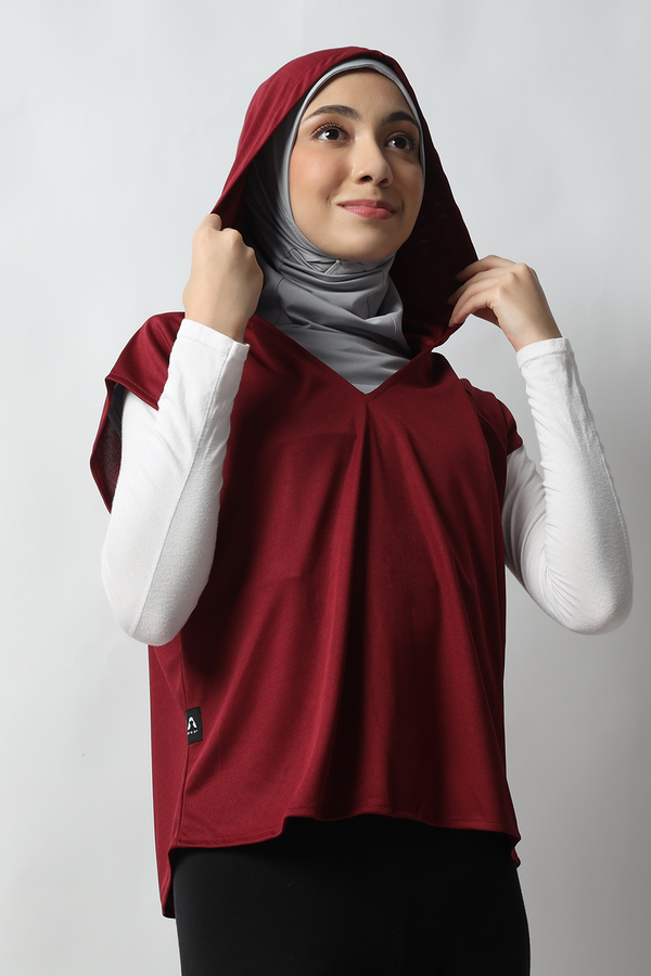 Dareesa Outer - Maroon