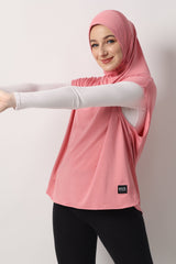 Ayessa Sport Hijab - Dusty Pink