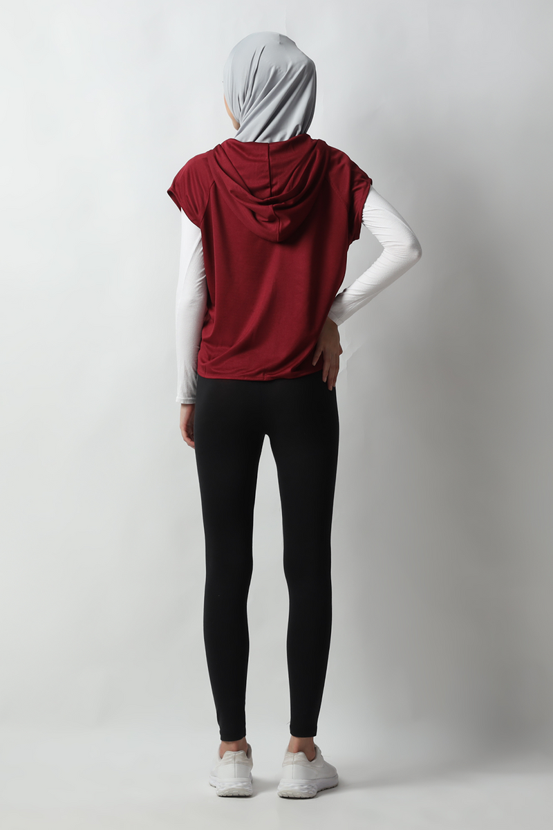 Dareesa Outer - Maroon