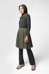 Briella Short-Skirt 49cm Army