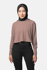 Seema Crop Top - Dusty Pink