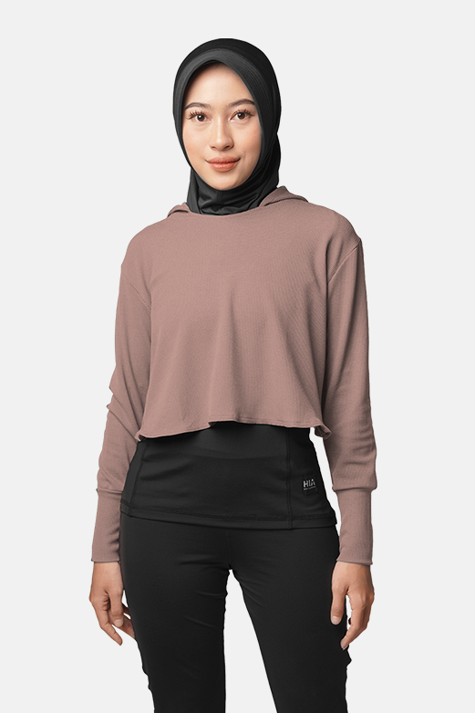 Seema Crop Top - Dusty Pink