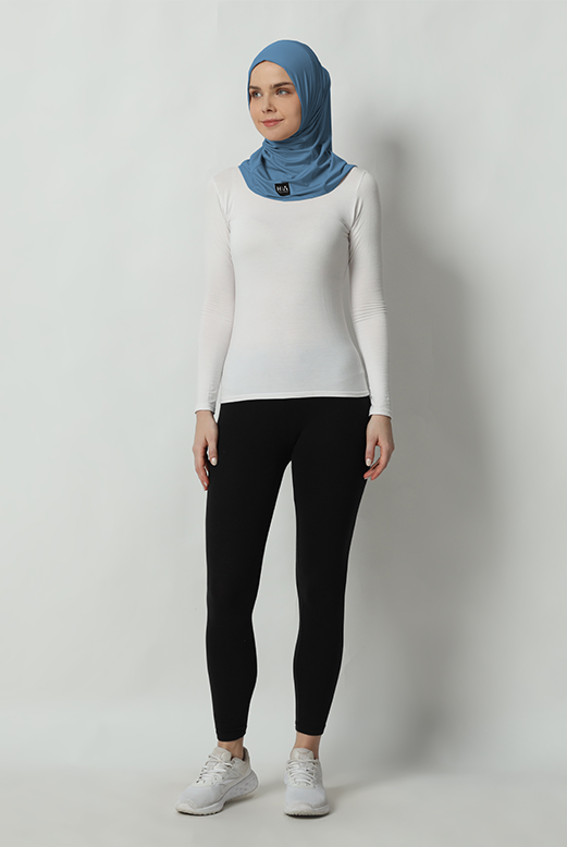 Areesa Hijab - Denim