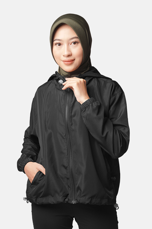 Bhava Crop Jaket - Black