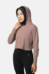 Seema Crop Top - Dusty Pink