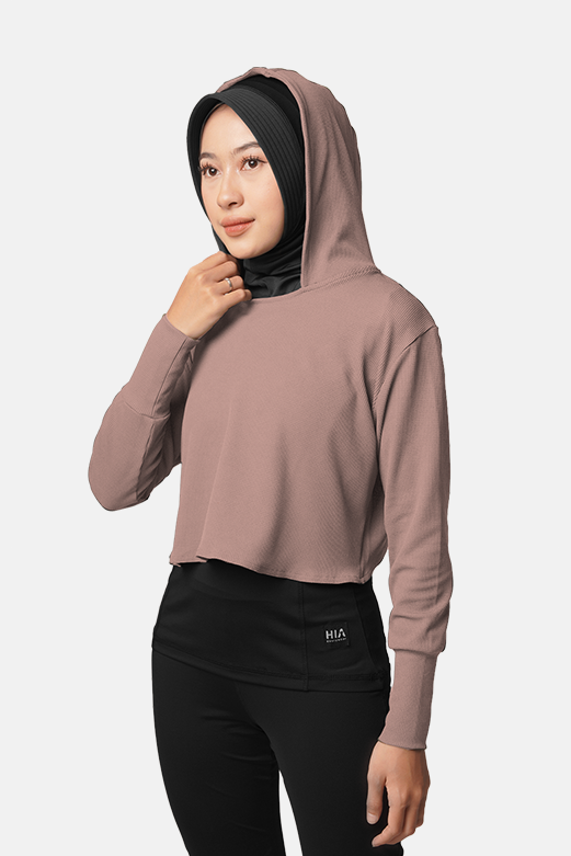 Seema Crop Top - Dusty Pink