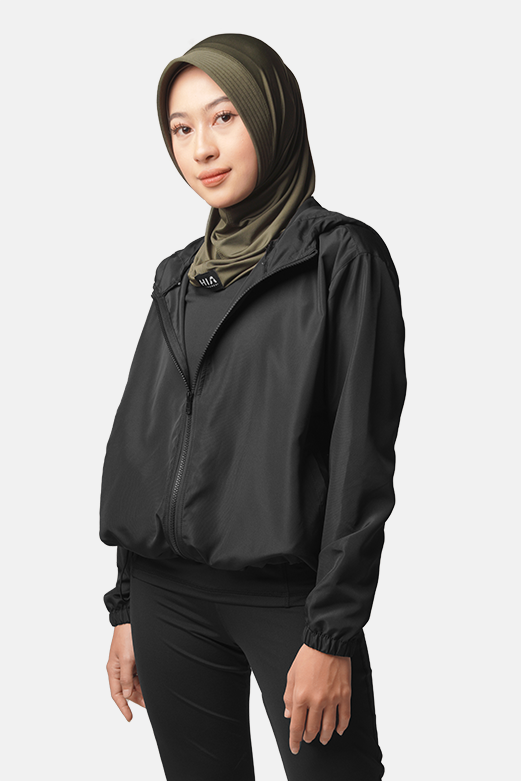 Bhava Crop Jaket - Black