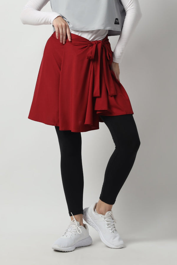 🎁 Carleeta Short-Skirt - Red Dahlia (100% off)