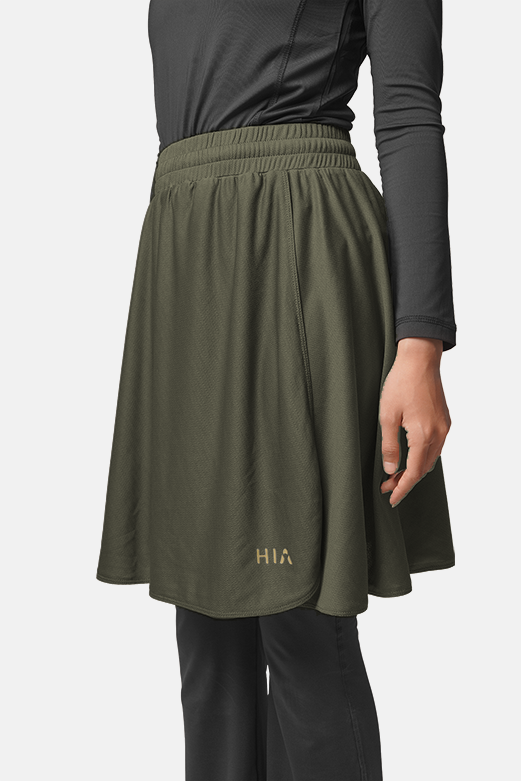 Briella Short-Skirt 49cm Army