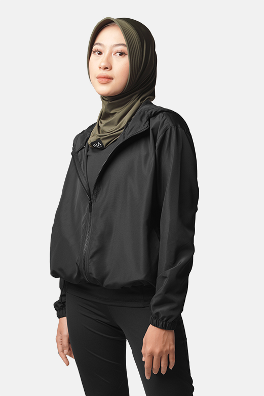 Bhava Crop Jaket - Black