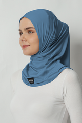 Areesa Hijab - Denim