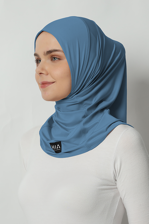 Areesa Hijab - Denim