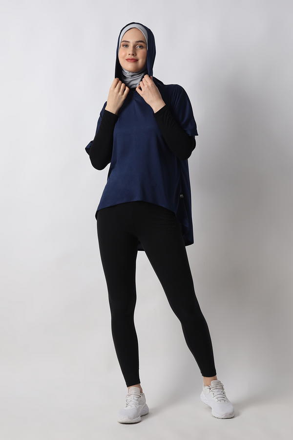 Yumna Vest Outer - Navy