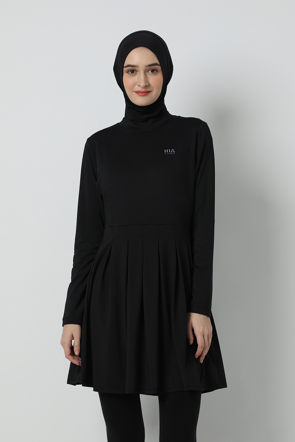 HIA Zaylin Baju Olahraga Wanita Dress Tennis - Black