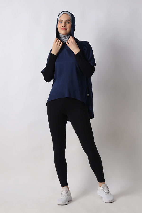 🎁 Yumna Vest Outer - Navy (100% off)
