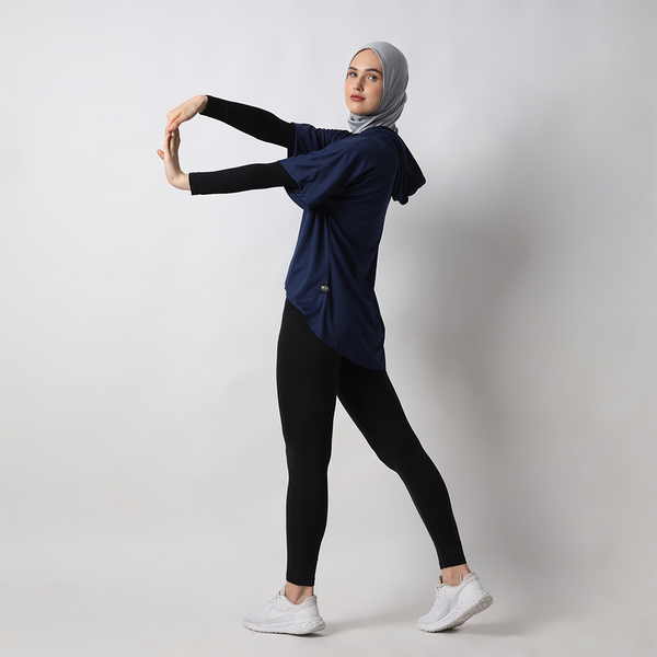 Yumna Vest Outer - Navy