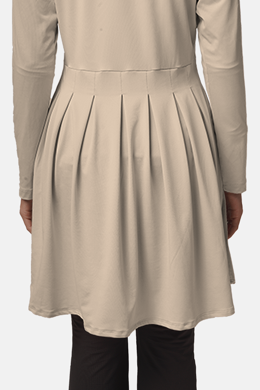 HIA Zaylin Baju Olahraga Wanita Dress Tennis - Almond