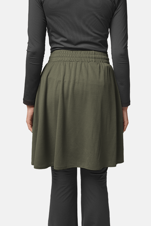Briella Short-Skirt 49cm Army