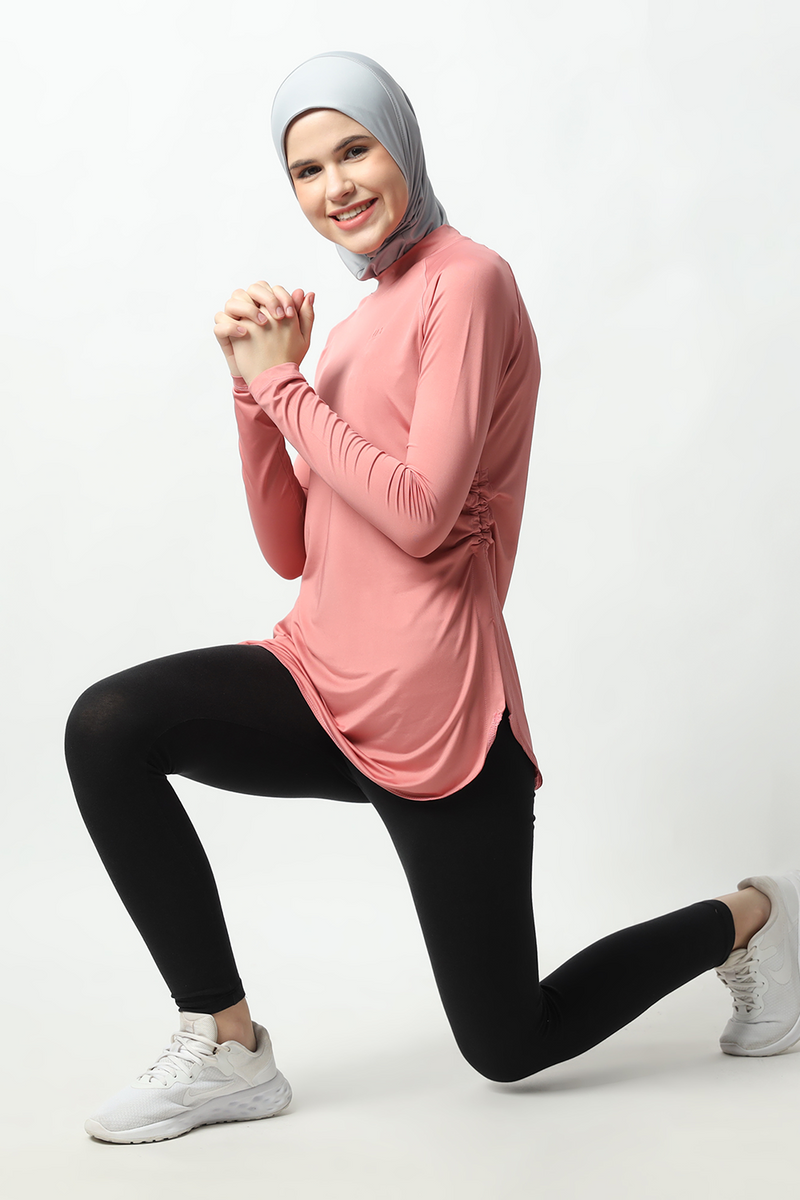 Shafa Body Fit Top - pink