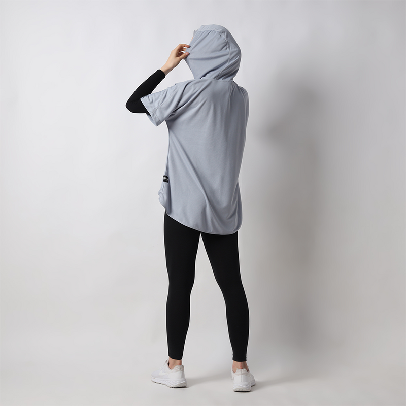 Yumna Vest Outer - light grey