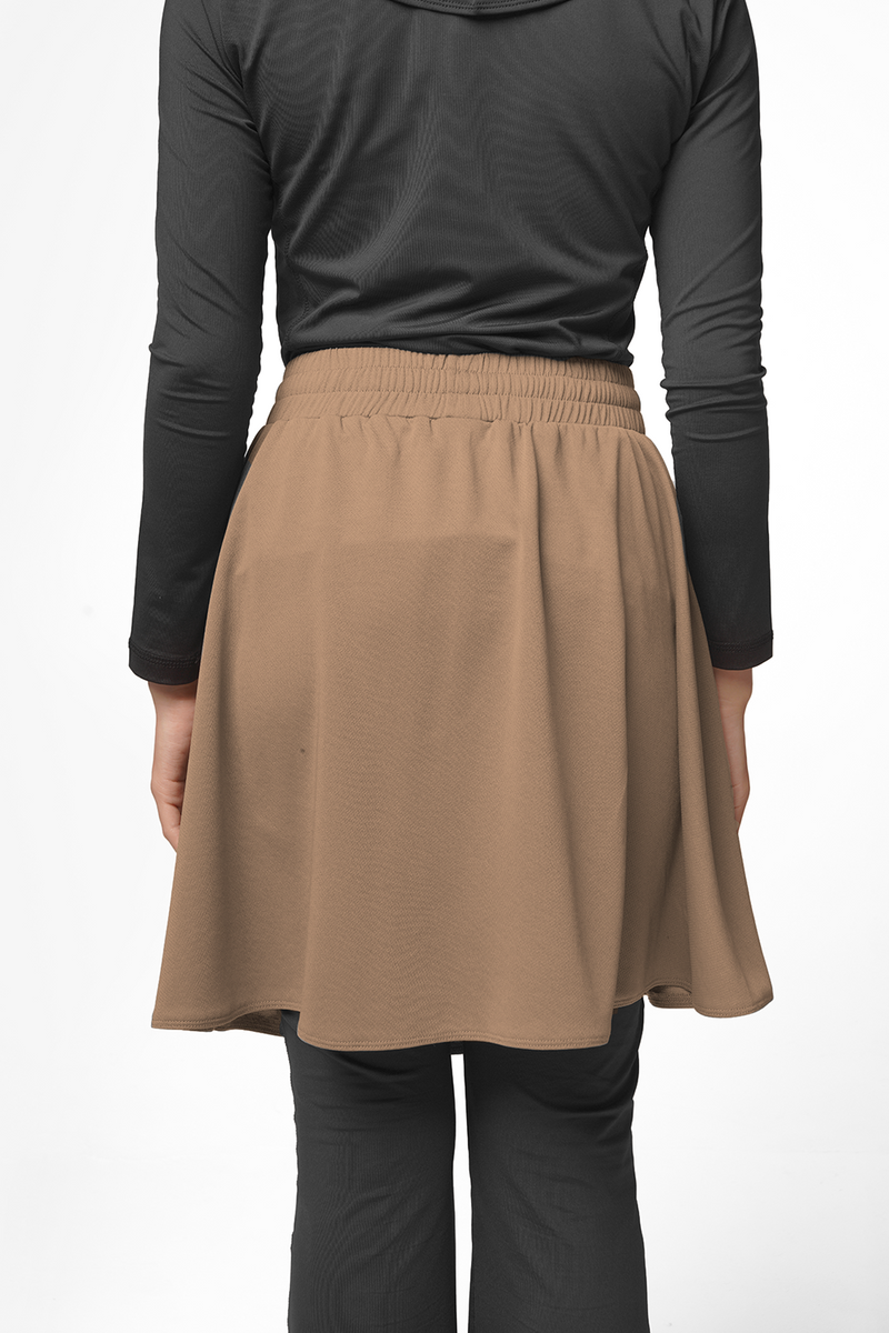 Briella Short-Skirt 49cm Brown
