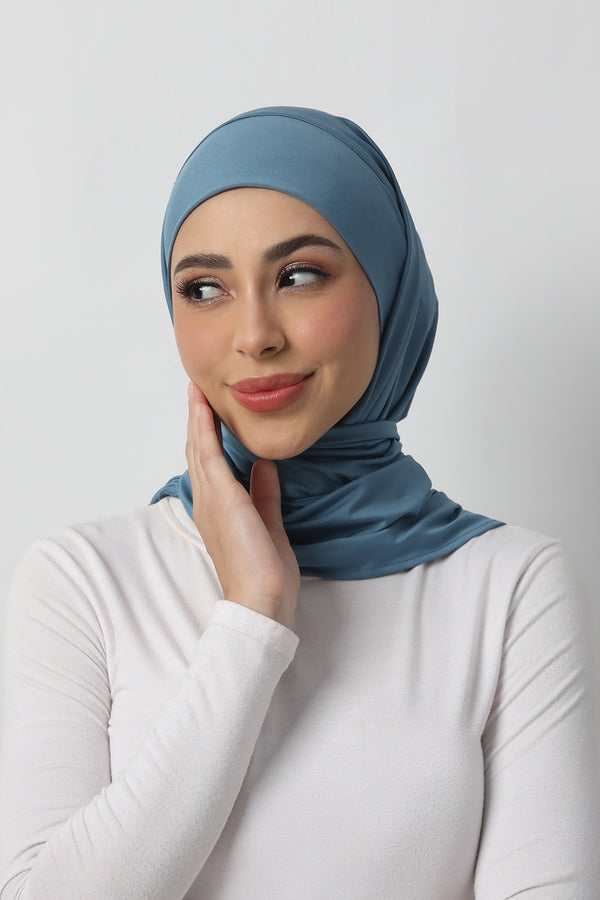 Mahveeca Hijab Instan - Slate