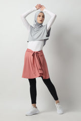 Carleeta Short-Skirt - Dusty Pink