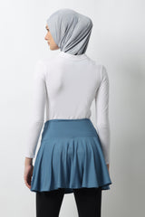 Selina Short-Skirt - Blue Stone
