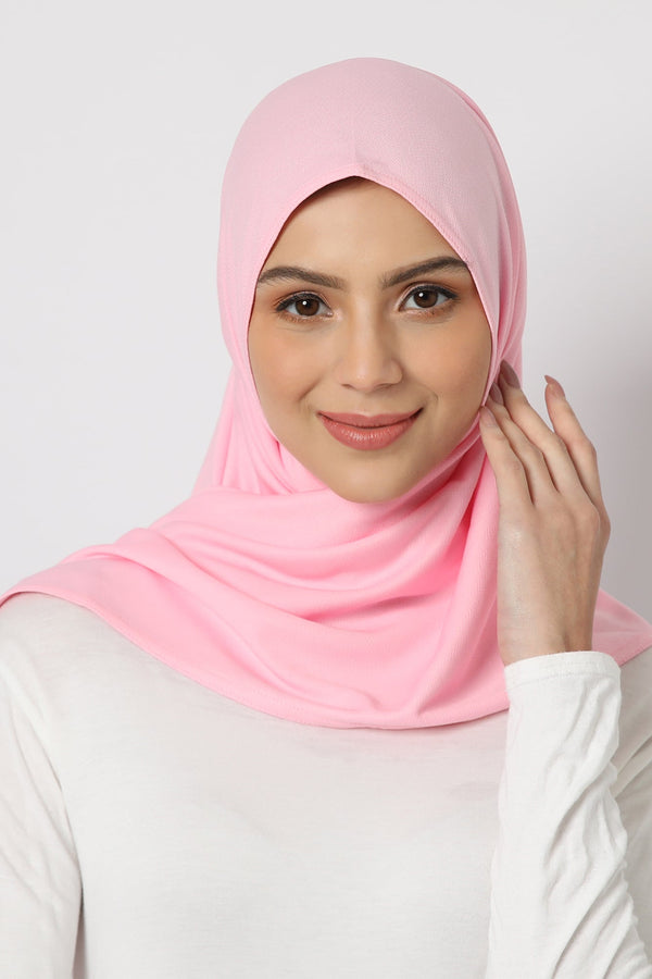 🎁 Ameera Hijab - Baby Pink (100% off)