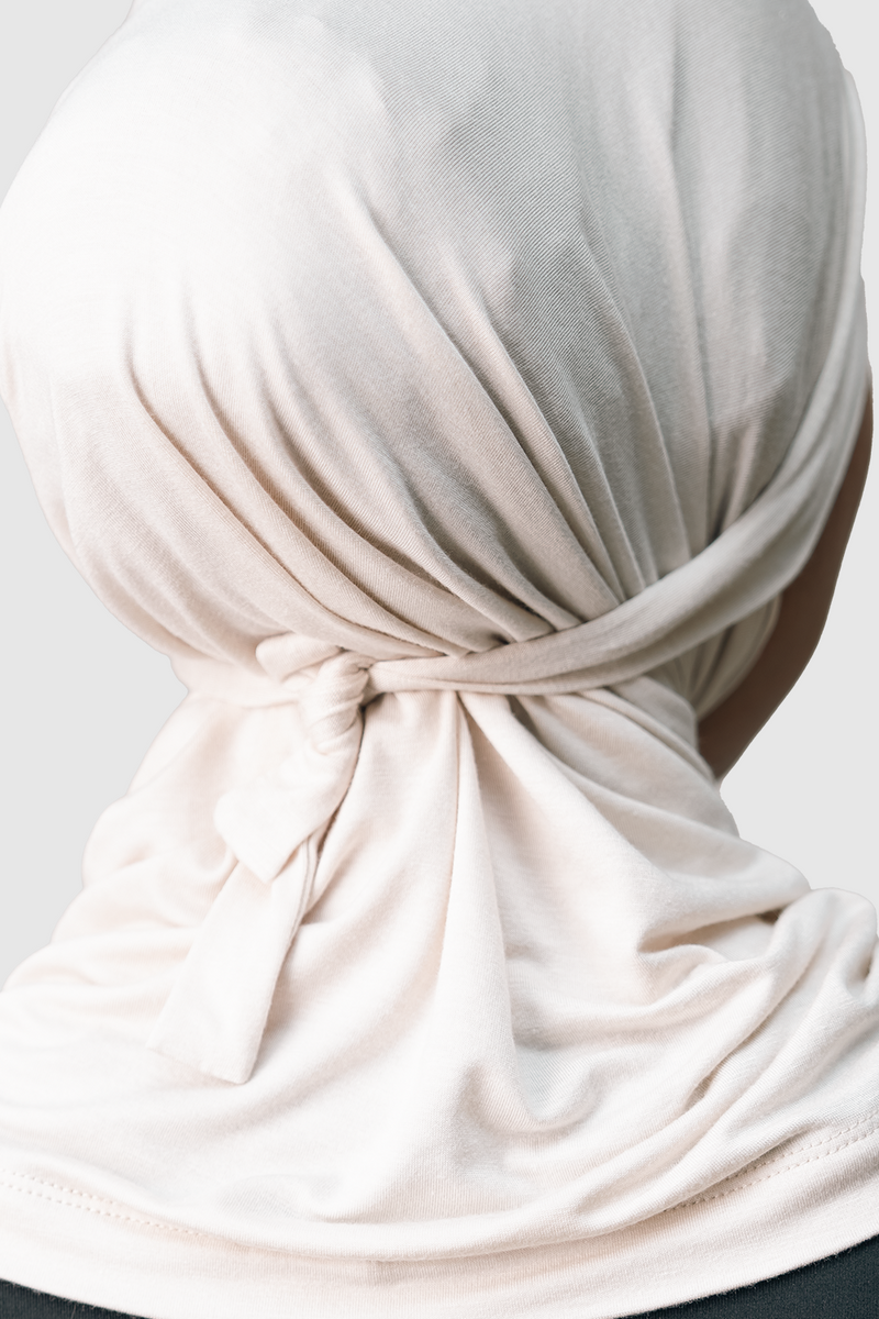 Nomi Sport Hijab Olahraga - Broken White