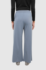 Lumi Drawstring Wide Pants - Cashmere Grey