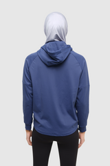 Lumi Hooded Jacket - Navy
