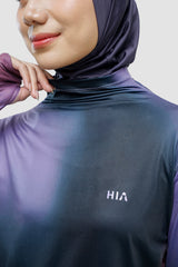 Bhava Printed T-Shirt - Berry Orchid Printed