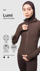 Lumi Slim Fit Sport Jacket - Brown