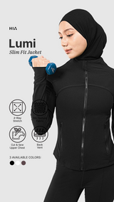 Lumi Slim Fit Sport Jacket - Black