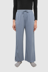 Lumi Drawstring Wide Pants - Cashmere Grey