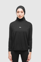 Lumi Batwing Shirt - Black