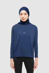 Lumi Batwing Shirt - Navy