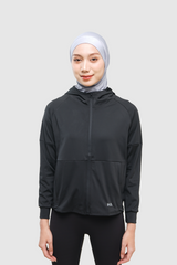 Lumi Hooded Jacket - Black