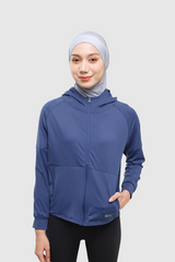 Lumi Hooded Jacket - Navy