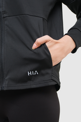 Lumi Hooded Jacket - Black